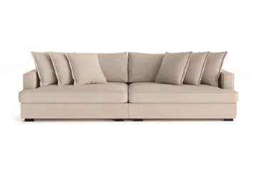 Rossita Lyx 4-personers Ekstra Dyb Sofa i Stof