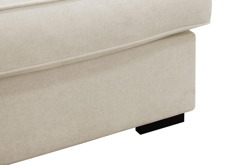 Rossita Lyx 5-personers Højrevendt U-formet Ekstra dyb Sofa med Divan og Chaiselong i Stof - Beige - Møbler - Sofaer - U Sofa