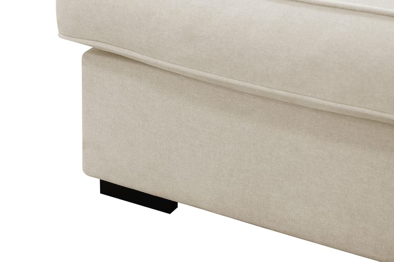 Rossita Lyx 6-personers Venstrevendt U-formet Ekstra dyb Sofa med Divan og Chaiselong i Stof - Beige - Møbler - Sofaer - U Sofa