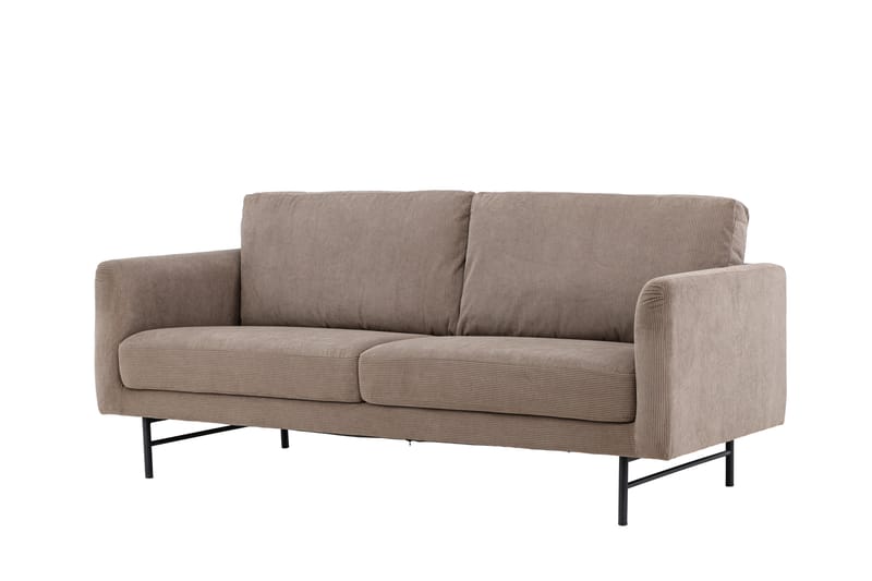 Sabiya 3-pers Sofa - Brun - 3 personers sofa