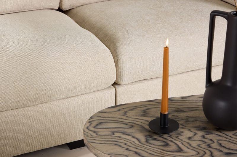 Salerno 3-personers Sofa i Stof - Beige - Møbler - Sofaer - 3 personers sofa