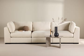 Salerno 3-personers Sofa i Stof - Beige - Møbler - Sofaer - 3 personers sofa