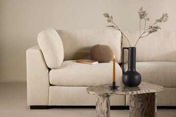 Salerno 4-personers L-formet Hjørnesofa i Stof - Beige - Møbler - Sofaer - Hjørnesofa