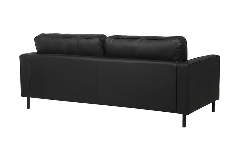 Saval Sofa 3 sæder - Sort - 3 personers sofa