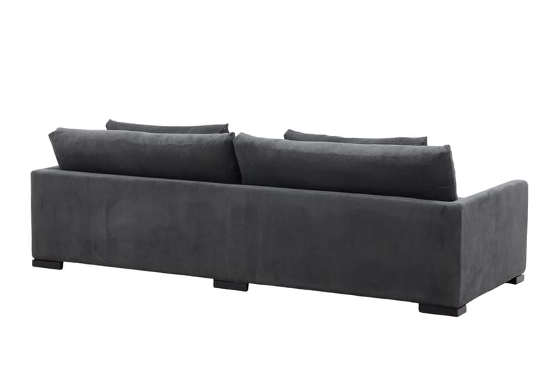 Savita 3-Pers. Sofa - Mørkegrå Manchester - 3 personers sofa