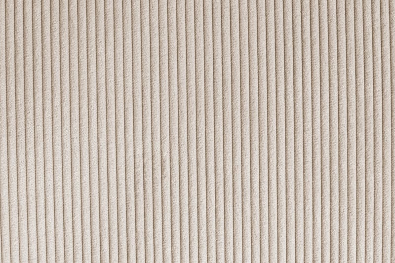Scandi dyb 3-personers sofa i Jernbanefløjl - Beige - Møbler - Sofaer - 3 personers sofa