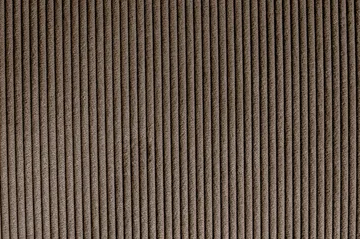 Scandi dyb 3-personers sofa i Jernbanefløjl - Brun - Møbler - Sofaer - 3 personers sofa