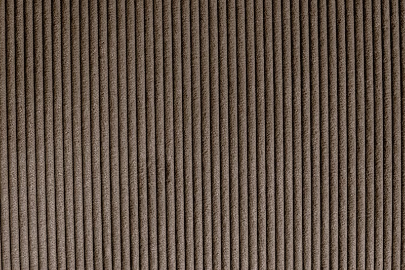 Scandi dyb 3-personers sofa i Jernbanefløjl - Brun - Møbler - Sofaer - 3 personers sofa