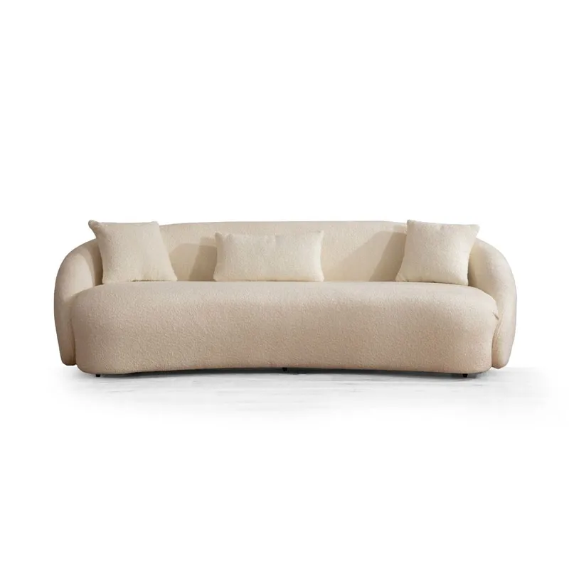 Scone 3-personers sofa - Cremehvid - Møbler - Sofaer - 3 personers sofa