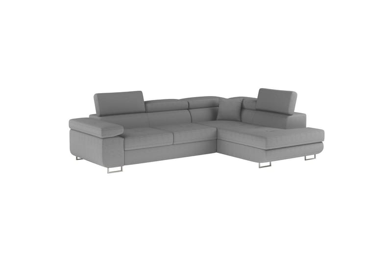 Sektionssofa Eltap Anton 272x203x85 cm - Jarell 04, Lysegrå, Højre - Møbler - Sofaer - Sovesofaer