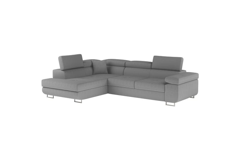 Sektionssofa Eltap Anton 272x203x85 cm - Jarell 04, Lysegrå, Venstre - Møbler - Sofaer - Sovesofaer