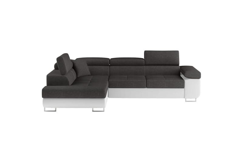 Sektionssofa Eltap Anton 272x203x85 cm - Sawana 05, Soft 17, Grå, Hvid, Venstre - Møbler - Sofaer - Sovesofaer