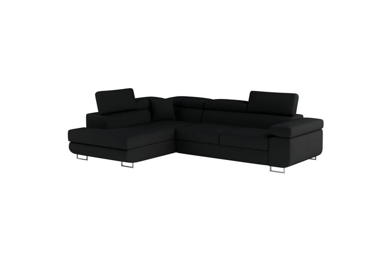 Sektionssofa Eltap Anton 272x203x85 cm - Sawana 14, Sort, Venstre - Møbler - Sofaer - Sovesofaer