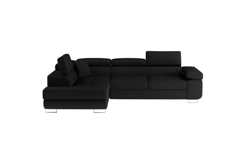 Sektionssofa Eltap Anton 272x203x85 cm, Sawana 14, Sort, Venstre