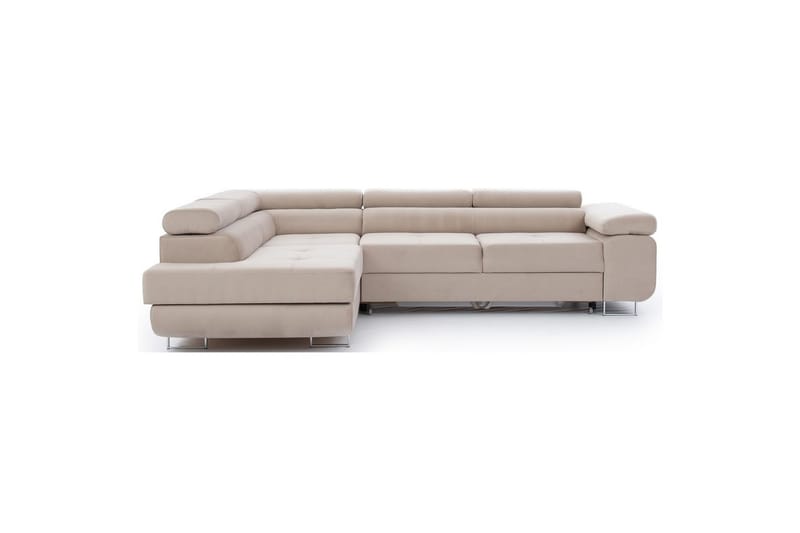 Sektionssofa Eltap Anton 272x203x85 cm, Paros 02, Beige, Venstre