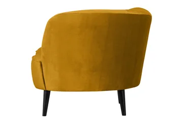 Serra Loungestol - Ochre - Møbler - Sofaer - Velour sofaer