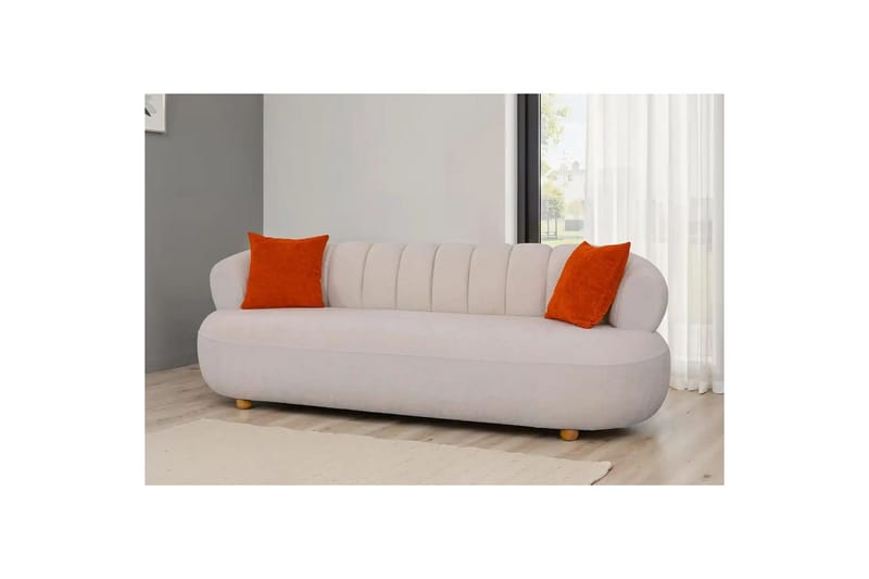 Seylor Sofa 3-personers - Hvid - Møbler - Sofaer - 3 personers sofa