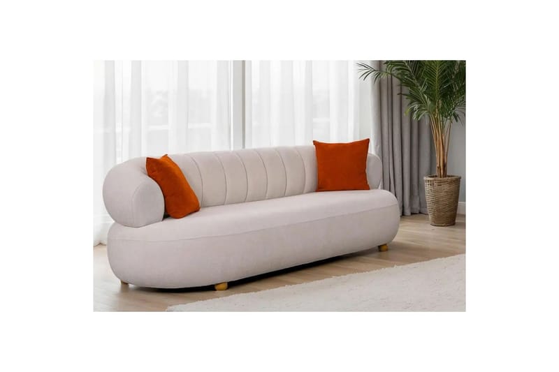 Seylor Sofa 3-personers - Hvid - Møbler - Sofaer - 3 personers sofa