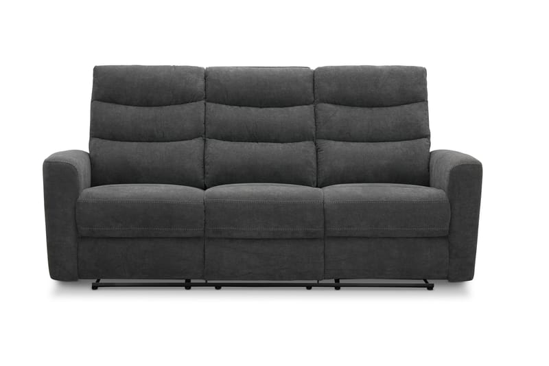 Shano Reclinersofa 3-personers Manuel - Grå - Møbler - Sofaer - 3 personers sofa