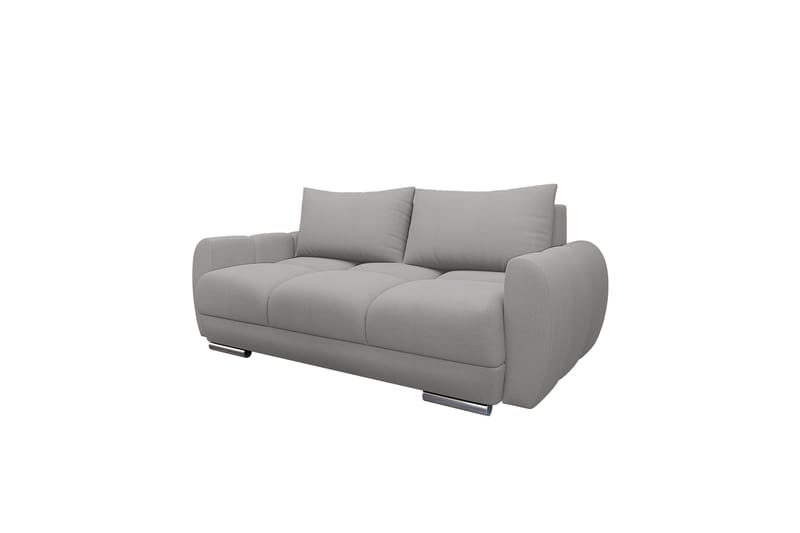 Simerly 3-personers Sofa 186 cm i Plys, Grå