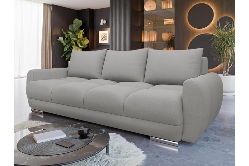 Simerly Sofa 3-personers - Grå - Møbler - Sofaer - 3 personers sofa