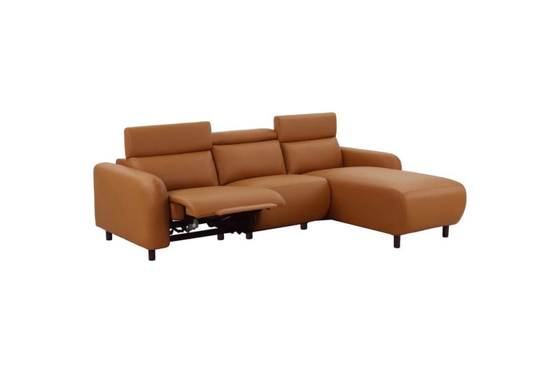 Skaane Reclinersofa 3-sæde - Brun - Møbler - Sofaer - Lædersofaer