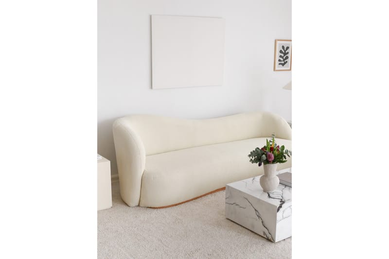 Slon Sofa 3-pers - Hvid - 3 personers sofa