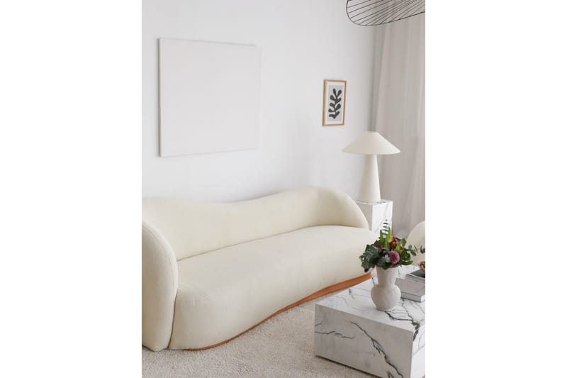 Slon Sofa 3-pers - Hvid - 3 personers sofa