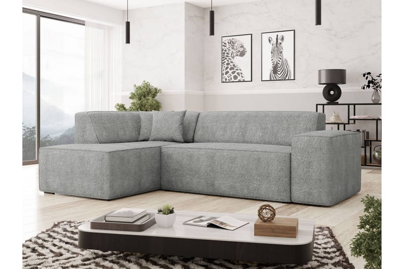 Slucajno Sofa Med Chaiselong 4-Personers - Grå - Møbler - Sofaer - Sofa med chaiselong