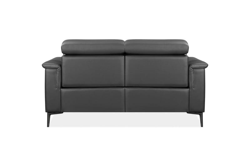 Sofa 2-sæders Lund Grå, PU, Elektrisk hvilestol - Grå, PU, Elektrisk hvilestol - Møbler - Sofaer - Lædersofaer