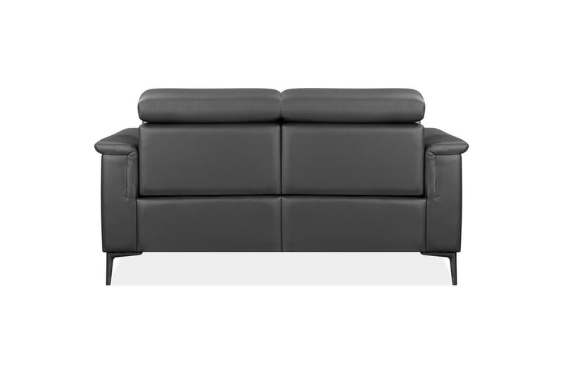Sofa 2-sæders Lund Grå, PU, Elektrisk hvilestol - Grå, PU, Elektrisk hvilestol - Møbler - Sofaer - Recliner sofaer - 2 personers biografsofa & reclinersofa