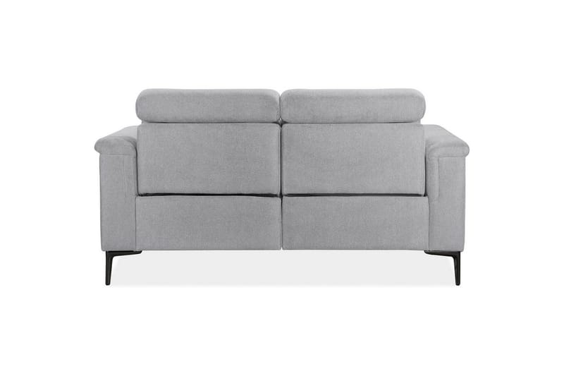 Sofa 2-sæders Lund Lys Grå, Belfast stof, Elektrisk hvilestol - Lys Grå, Belfast stof, Elektrisk hvilestol - Møbler - Sofaer - Recliner sofaer - 2 personers biografsofa & reclinersofa