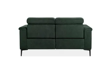 Sofa 2-sæders Lund Mørkegrøn, Belfast stof, Manuel liggestol - Mørkegrøn, Belfast stof, Manuel liggestol - Møbler - Sofaer - Recliner sofaer - 2 personers biografsofa & reclinersofa