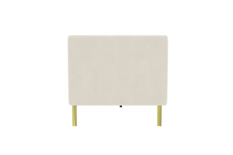 Sofa 2-sæders Marseille Elfenben - Elfenben - Møbler - Sofaer - Velour sofaer