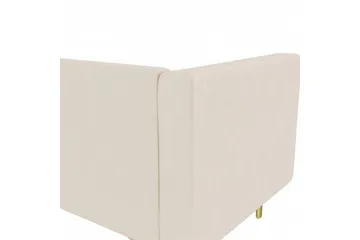 Sofa 2-sæders Marseille Elfenben - Elfenben - Møbler - Sofaer - Velour sofaer