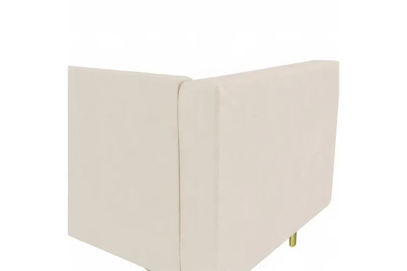 Sofa 2-sæders Marseille Elfenben - Elfenben - Møbler - Sofaer - Velour sofaer