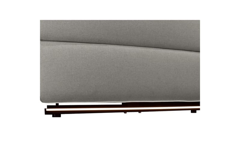 Sofa 2-sæders Pareli Grå, Søndagsstof, Manuel liggestol - Grå, Søndagsstof, Manuel liggestol - Møbler - Sofaer - Recliner sofaer - 2 personers biografsofa & reclinersofa