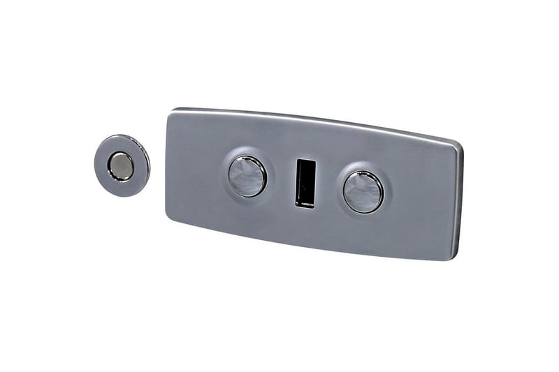 Sofa 2-sæders Pareli Grå, Læder/PU, Elektrisk hvilestol - Grå, Læder/PU, Elektrisk hvilestol - Møbler - Sofaer - Lædersofaer