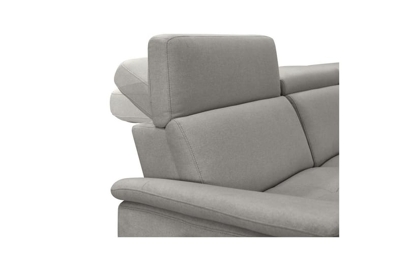 Sofa 2-sæders Pareli Grå, Søndagsstof, Manuel liggestol - Grå, Søndagsstof, Manuel liggestol - Møbler - Sofaer - Recliner sofaer