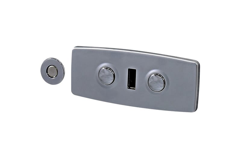 Sofa 2-sæders Pareli Grå, Læder/PU, Elektrisk hvilestol - Grå, Læder/PU, Elektrisk hvilestol - Møbler - Sofaer - Lædersofaer