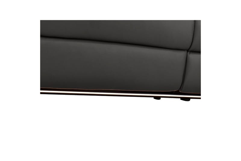 Sofa 2-sæders Pareli Brun, PU, Manuel liggestol - Brun, PU, Manuel liggestol - Møbler - Sofaer - Recliner sofaer