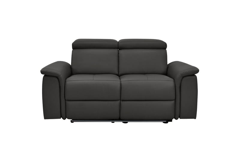 Sofa 2-sæders Pareli Brun, PU, Manuel liggestol - Brun, PU, Manuel liggestol - Møbler - Sofaer - Recliner sofaer