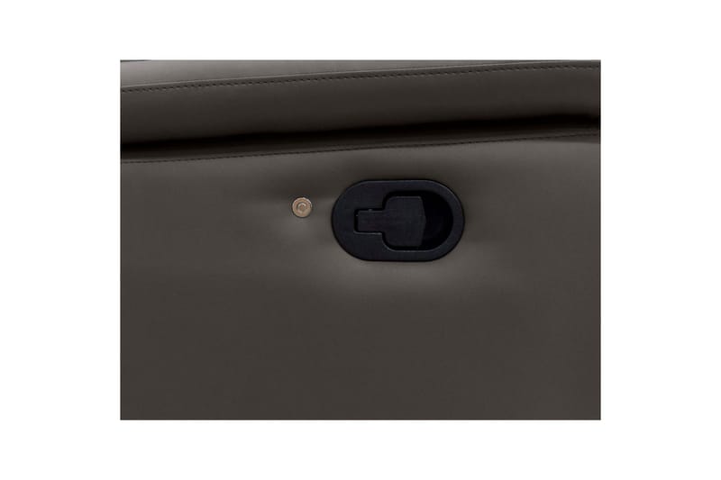 Sofa 2-sæders Pareli Brun, Læder/PU, Manuel liggestol - Brun, Læder/PU, Manuel liggestol - Møbler - Sofaer - Lædersofaer