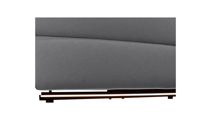 Sofa 3-sæders Pareli Grå, Søndagsstof, Elektrisk hvilestol - Grå, Søndagsstof, Elektrisk hvilestol - Møbler - Sofaer - 3 personers sofa