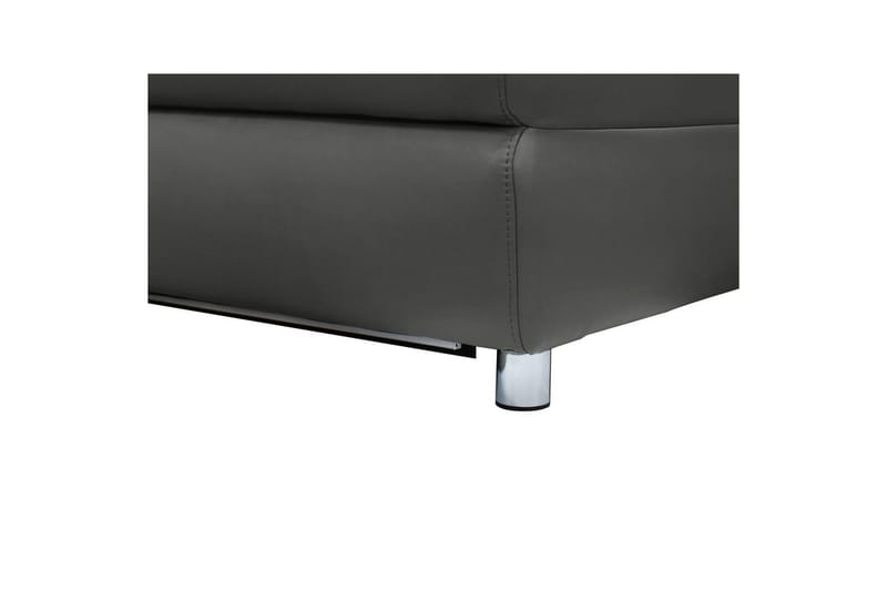 Sofa 3-sæders Pareli Sort, PU, Elektrisk hvilestol - Sort, PU, Elektrisk hvilestol - Møbler - Sofaer - 3 personers sofa