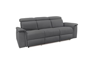 Sofa 3-sæders Pareli Grå, Søndagsstof, Manuel liggestol