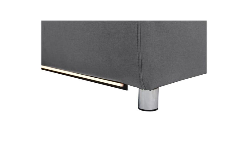 Sofa 3-sæders Pareli Grå, Søndagsstof, Manuel liggestol - Grå, Søndagsstof, Manuel liggestol - Møbler - Sofaer - 3 personers sofa