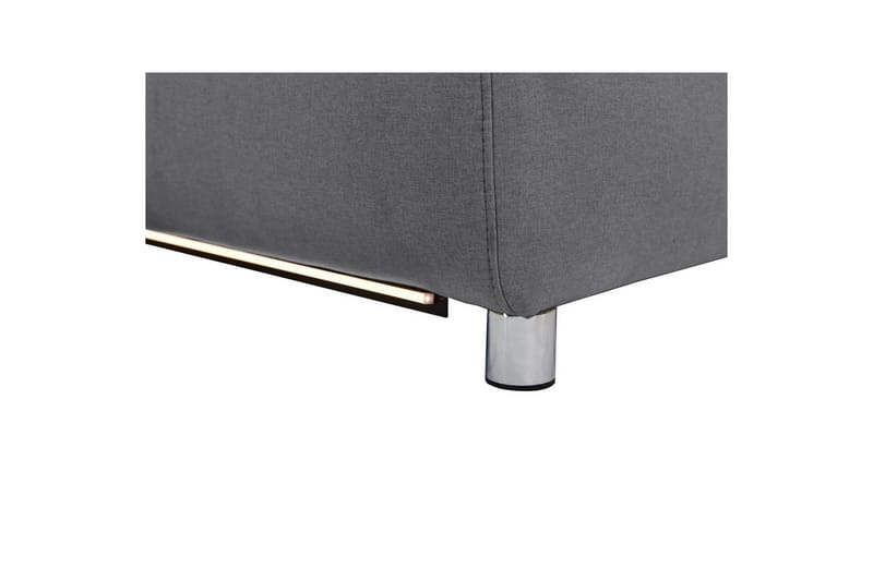 Sofa 3-sæders Pareli Grå, Søndagsstof, Elektrisk hvilestol - Grå, Søndagsstof, Elektrisk hvilestol - Møbler - Sofaer - 3 personers sofa