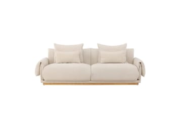 Sofa 3-personers Mollösund 237x95x82 cm - Møbler - Sofaer - 3 personers sofa