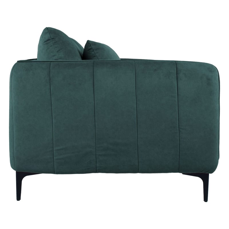 Sofa HOME4YOU Bianka 2-personers Grøn - grøn - Møbler - Sofaer - Velour sofaer
